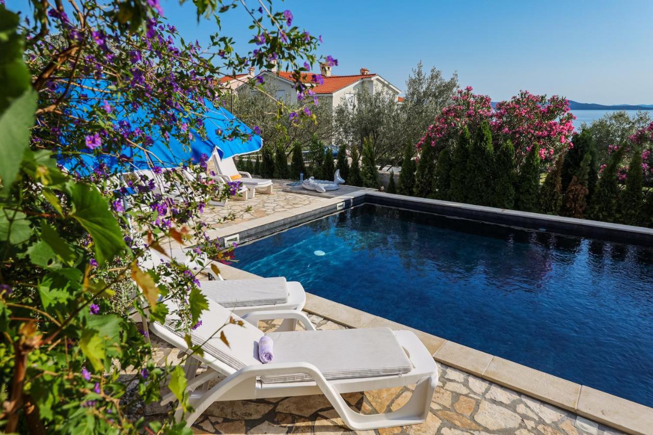 Luton Apartment Zadar Kozino Heating Pool & Jacuzzi Екстер'єр фото